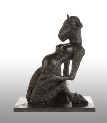 Shub Niggurath Statuette (Replikat) von links