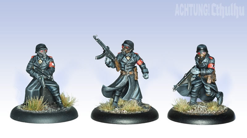 Achtung! Cthulhu: Miniatures - Black Sun Troopers