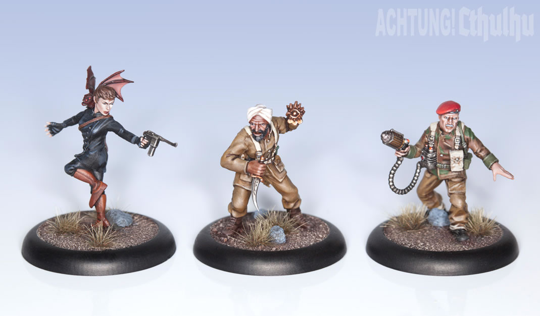 Achtung cthulhu miniatures