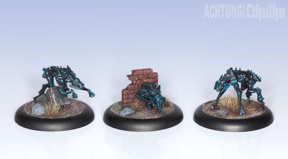 Achtung! Cthulhu: Miniatures - Mythos Creatures - Hounds of Tindalos