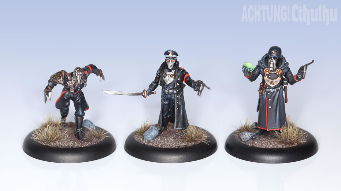 Achtung! Cthulhu: Miniatures - Nazi Villains - Black Sun