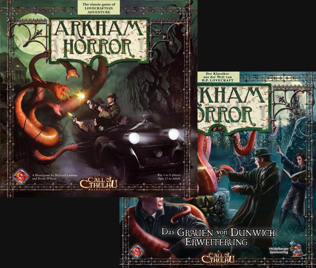 Arkham Horror 2. Edition Bndel - Grundspiel plus Dunwich Erweiterung