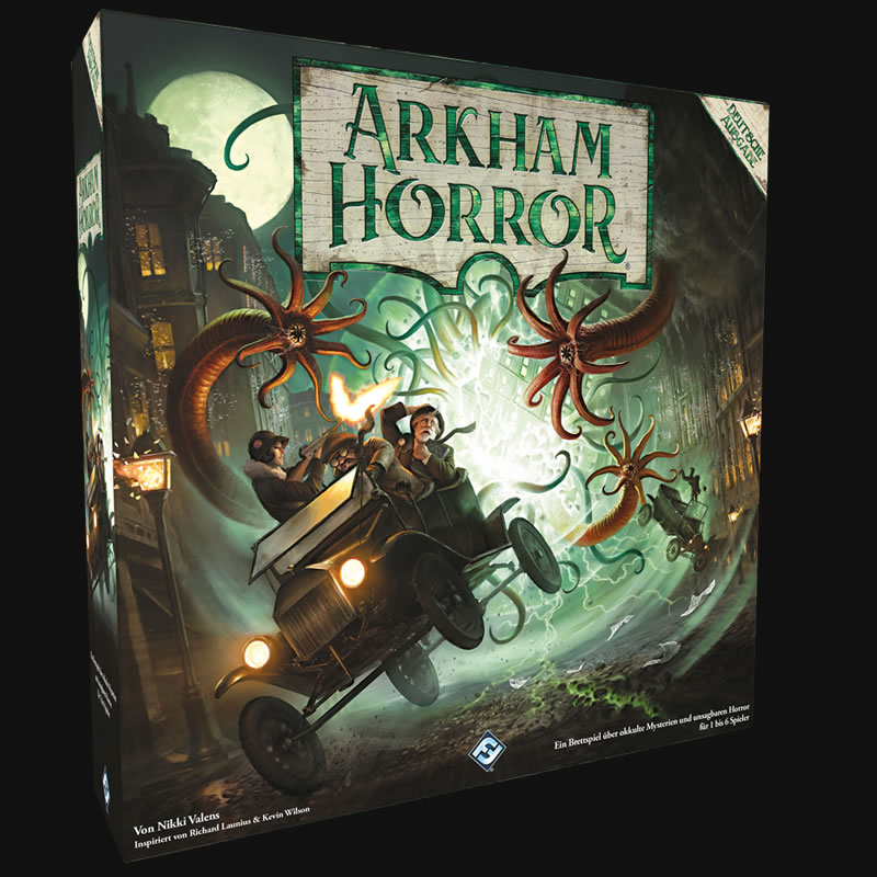 Arkham Horror - 3. Edition (deutsch) - Die groen Alten bedrohen die Stadt.