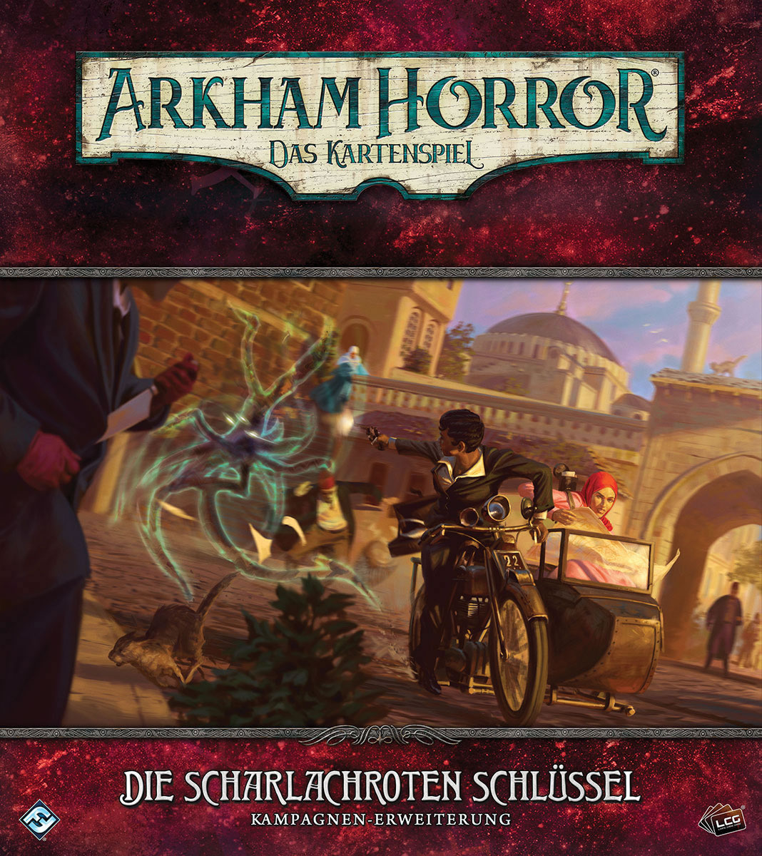 Die scharlachroten Schlssel Kampagnen-Erweiterung - Arkham Horror: Das Kartenspiel - Erweiterung (Deutsch)