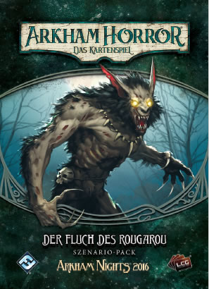 Arkham Horror: Das Kartenspiel - Der Fluch des Rougarou (Erweiterung - Szenario-Pack POD)