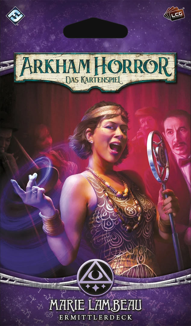 Arkham Horror: Das Kartenspiel - Marie Lambeau (Ermittlerdeck DE)