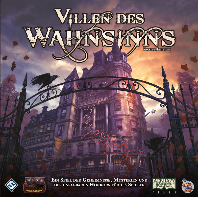 Villen des Wahnsinns - 2. Edition (Brettspiel - Deutsch) - Revised