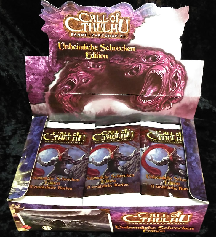 Call of Cthulhu - Sammelkartenspiel (deutsch) - Unheimliche Schrecken (36 Booster Box)