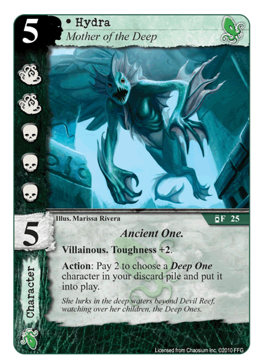 Secrets of Arkham Spielkarte