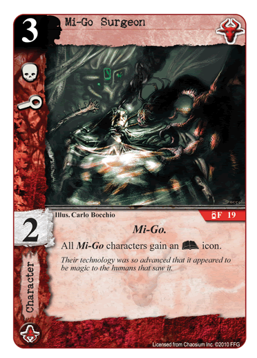 Secrets of Arkham Spielkarte
