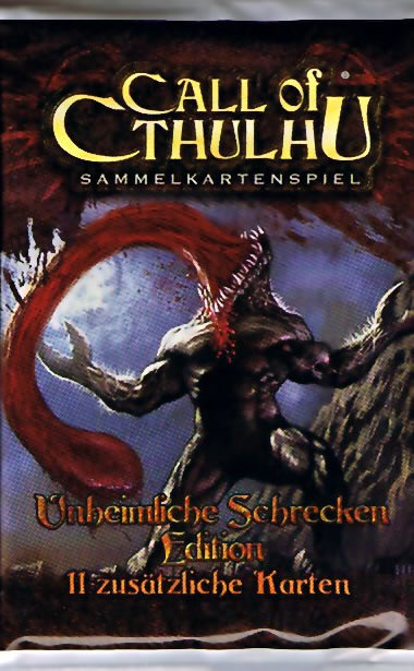Call of Cthulhu - Sammelkartenspiel (deutsch) - Unheimliche Schrecken (Booster)