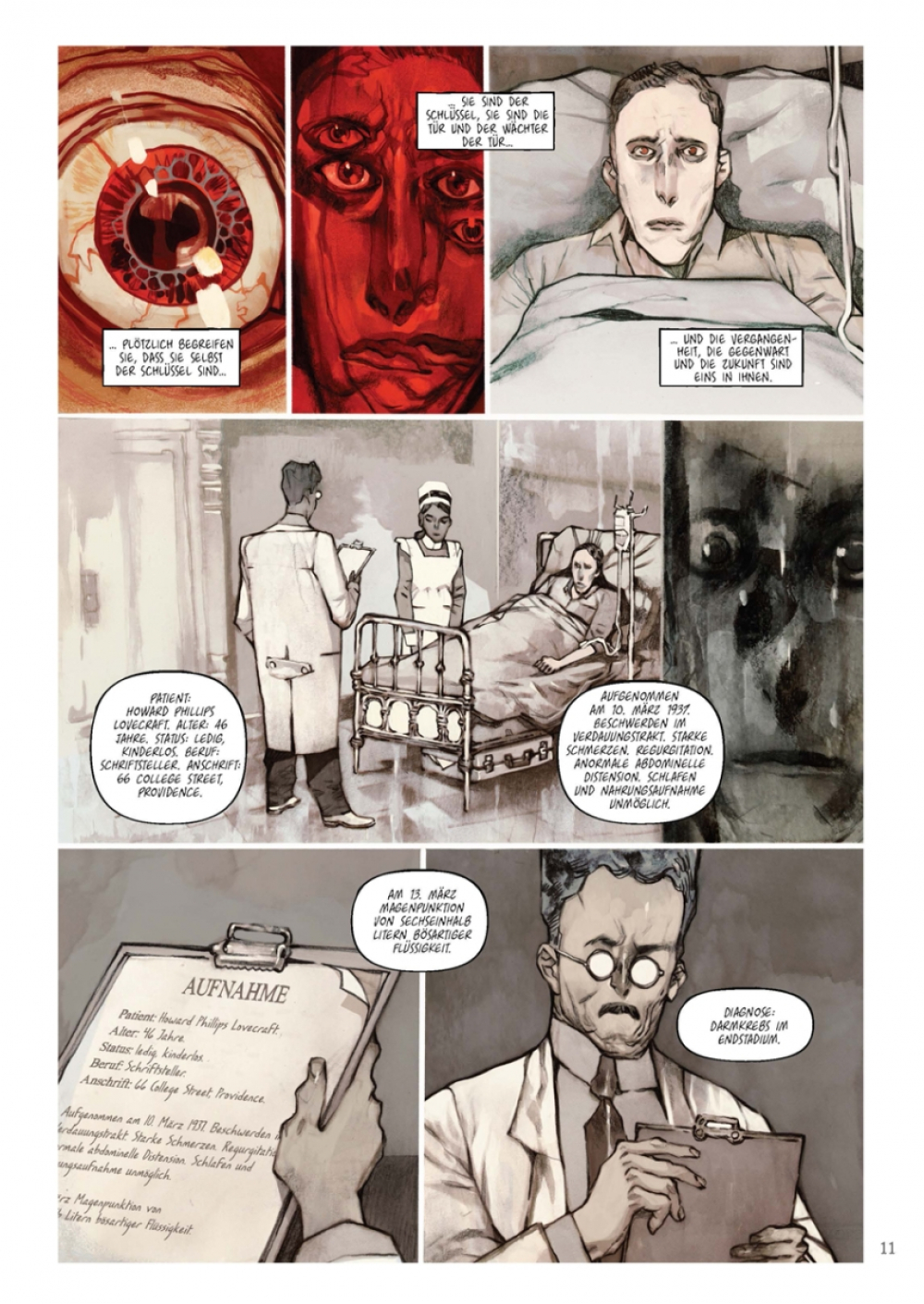 Der letzte Tag des Howard Phillips Lovecraft - Beispielseite 3
