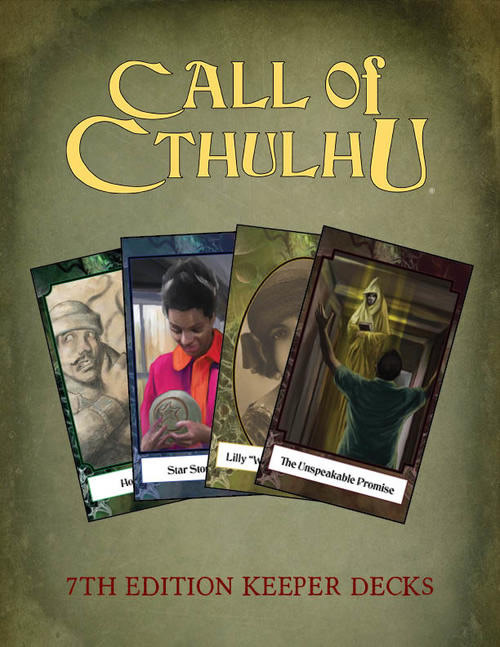 Spielleiter-Kartensets fr das "Calll of Cthulhu"-RPG