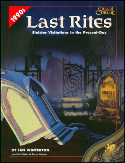 Last Rites - Abenteuerbuch (englisch)