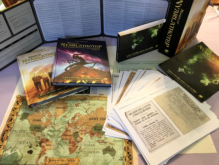 Masks of Nyarlathotep - Slipcase Set - Spielmaterial