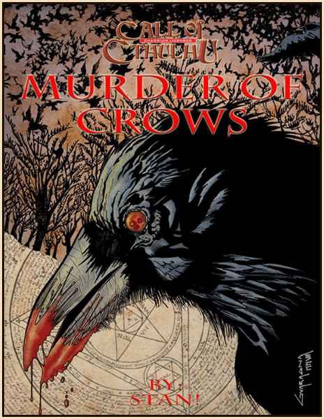 Murder of Crows - Abenteuerbuch (englisch)