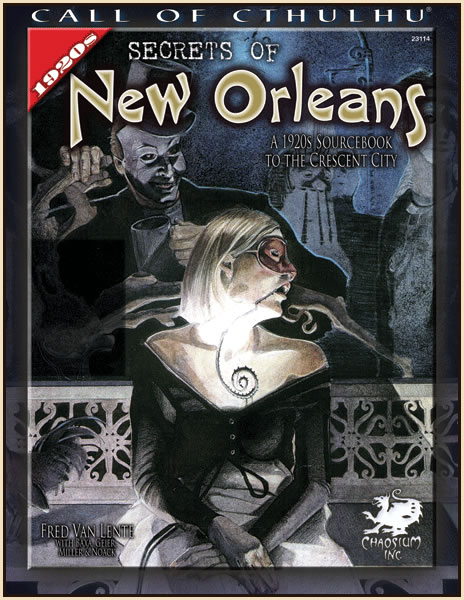 Secrets of New Orleans - Quellenbuch (englisch)