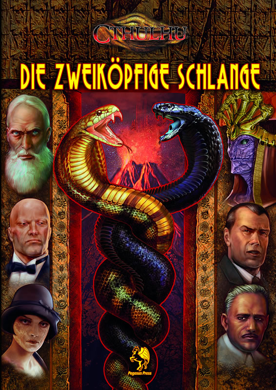 Die Zweikpfige Schlange - Kampagne fr PULP CTHULHU