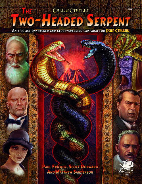 Two Headed Serpent - Kampagne fr Pulp Cthulhu (Calll of Cthulhu RPG)