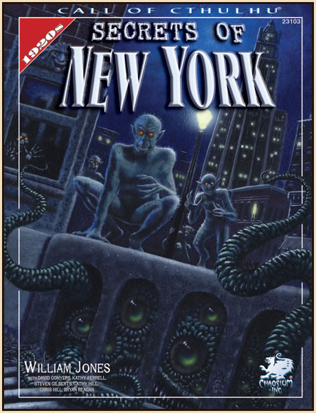 Secrets of New York - Quellenbuch (englisch)