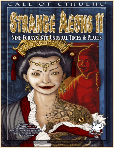 Strange Aeons II - Abenteuerbuch (englisch)