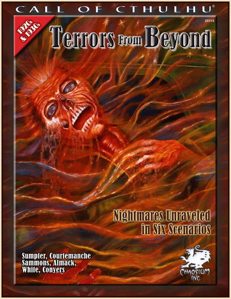 Terrors from Beyond - Abenteuerbuch (englisch)