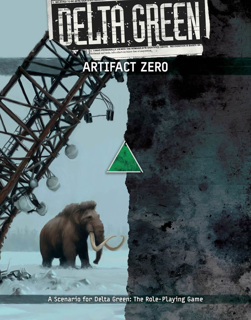Artifact Zero - 1 Szenario (englisch)