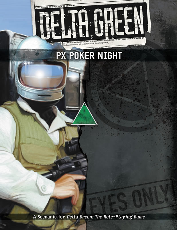 DELTA GREEN: PX Poker Night - 1 Szenario (englisch)