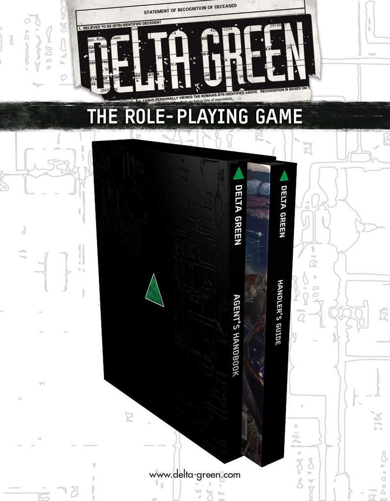 DELTA GREEN: The role-plaing game (Splipcase Set) (englisch)