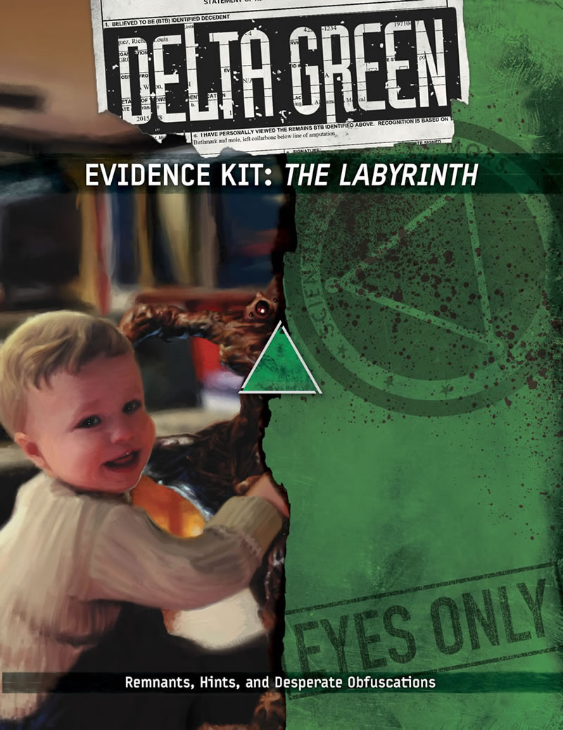 DELTA GREEN: Evidence Kit The Labyrinth - Quellenbuch (englisch)