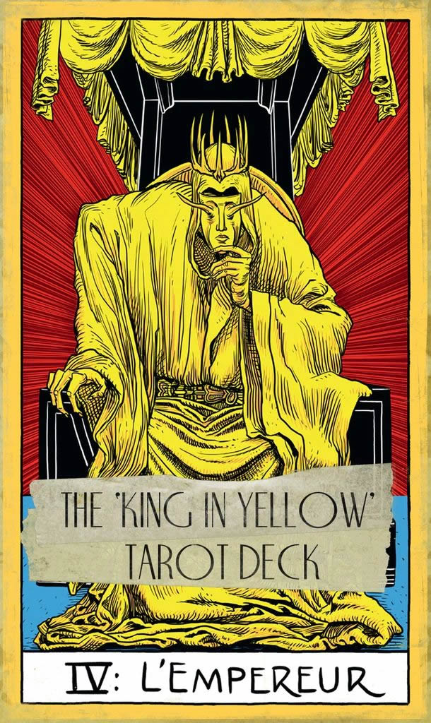 King in Yellow  - Tarot-Kartendeck (englisch)