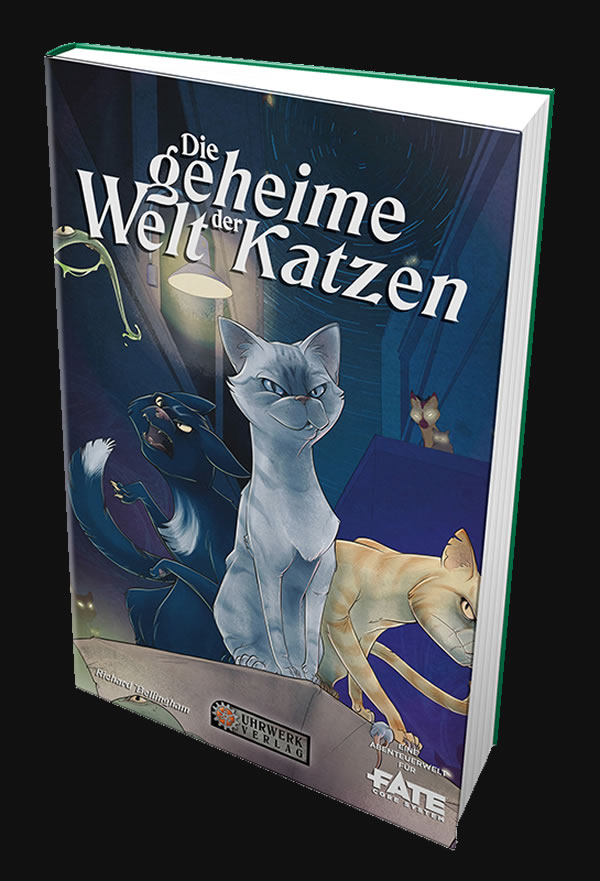 Fate: Die geheime Welt der Katzen - Quellen- Abenteuer- & Regelband