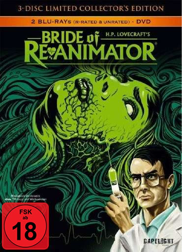 Bride of Re-Animator (2 Blu-rays, 1 DVD) - (3-Disc Limited Collector's Edition)