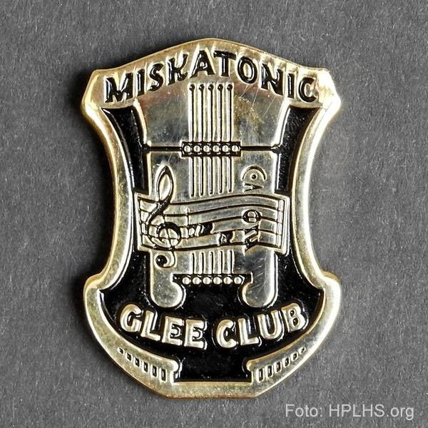 Miskatonic Universitts Anstecknadel - Glee Club