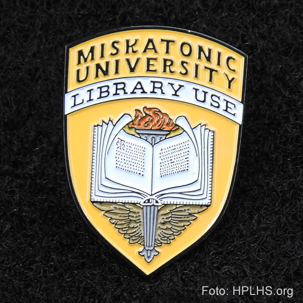 Miskatonic Universitts Anstecknadel - Library Use