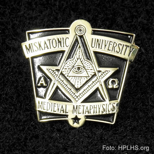Miskatonic Universitts Anstecknadel - Medieval Metaphysics