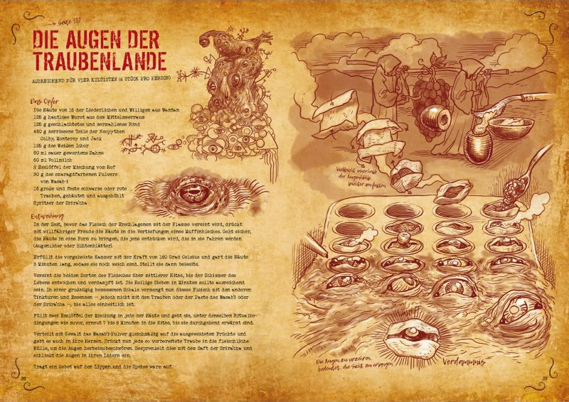 Das Necronomnomnom-Kochbuch - Beispielseite 2