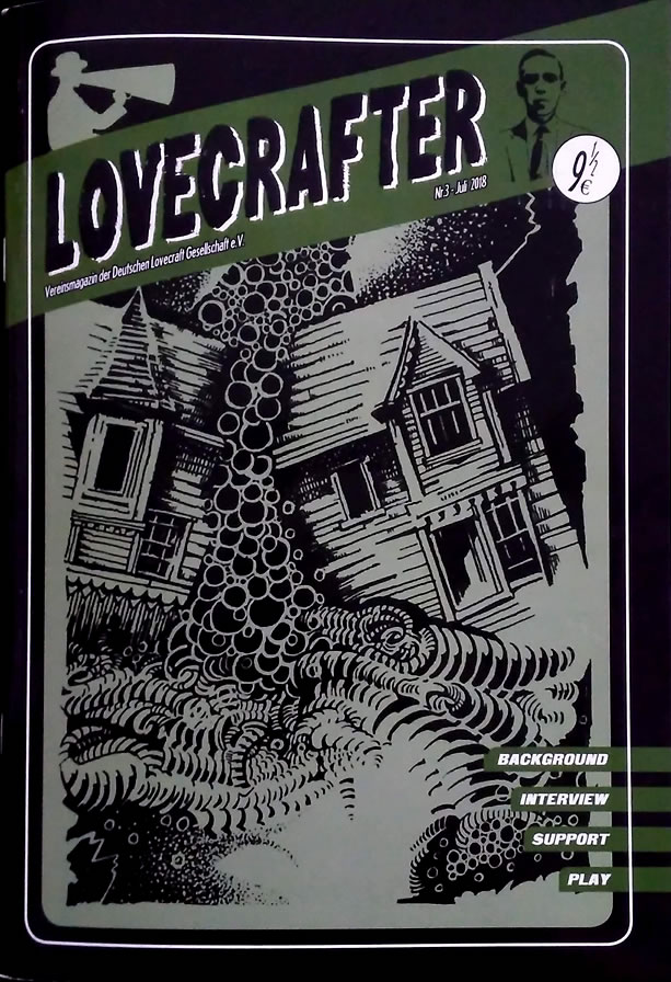 Lovecrafter Nr.3 - Juli 2018 (Das Vereinsmagazin der Deutschen Lovecraft Gesellschaft)