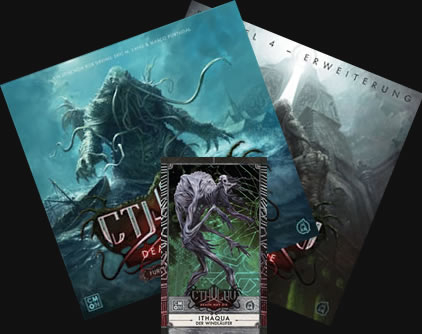 Cthulhu Death May Die - Season 3, 4 und Ithaqua Erweiterung