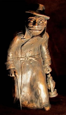 Bewohner von Innsmouth (Knstler Joseph Broers) - Figur aus der H.P. Lovecraftgeschichte "Schatten ber Innsmouth"