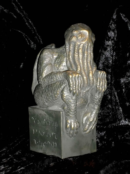 Cthulhu Statuette  nach H.P. Lovecrafts Handzeichnung - Ansicht 1