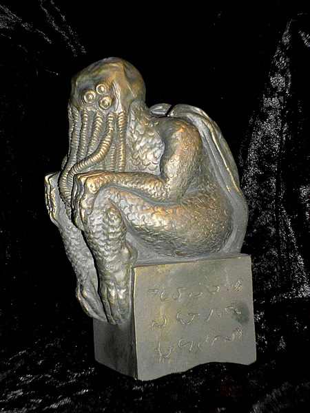 Cthulhu Statuette  nach H.P. Lovecrafts Handzeichnung - Ansicht 3