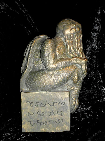 Cthulhu Statuette  nach H.P. Lovecrafts Handzeichnung - Ansicht 7
