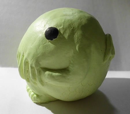 Niedlicher Cthulh - Seitenansicht