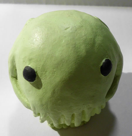 Niedlicher Cthulh - Ansicht von schräg oben.