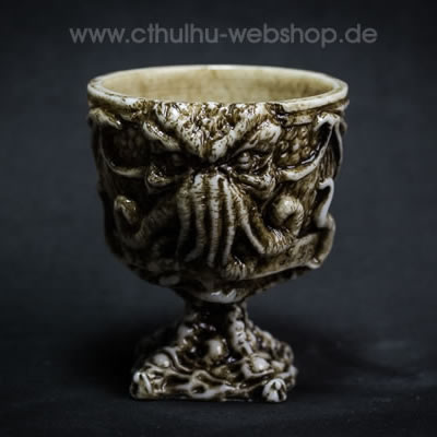 Cthulhu Eierbecher (knochenfarbend) - fr ein cthuloides Frhstck