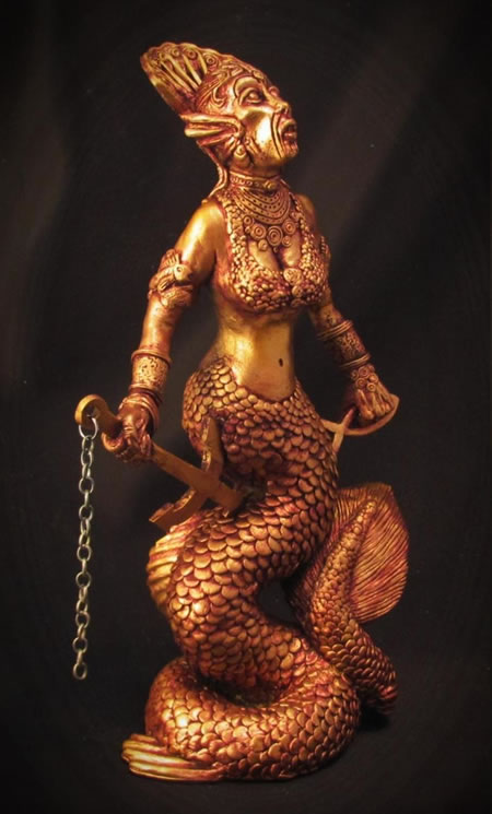 Statuette Yig aus dem Cthulhu Mythos - Ansicht 3
