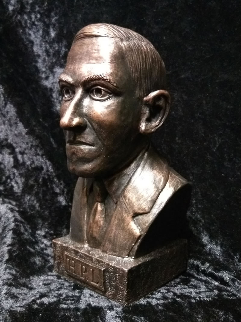 H.P. Lovecraft Büste