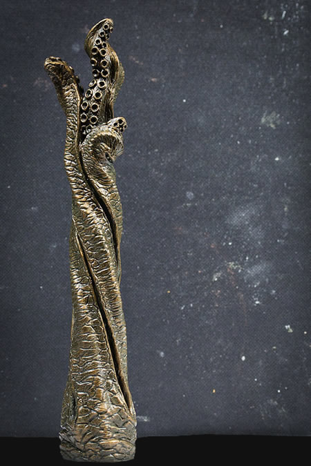 Tentakel-Wandhalter (Bronze) fr Klopapierrollen, Kopfhrer, Schmuck u.a.
