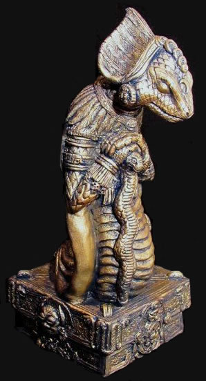 Statuette Yig aus dem Cthulhu Mythos - Ansicht 1